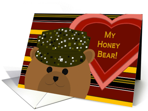 Honey Bear/ Boyfriend - U. S. Army Working Uniform Bear -... (1007553)