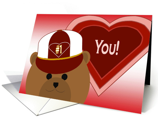 Special Boy - Best Bear Hugs! - Valentine card (1009289)