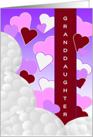 Granddaughter -Valentine for Golf Loving Kid- Humorous Valentine card