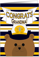 Congrats Grandma! Naval Officer - Any Award/Recognition card