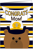 Congrats Mom! Naval Officer - Any Award/Recognition card