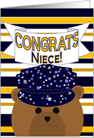 Congrats Niece! Promotion of Naval Rate card
