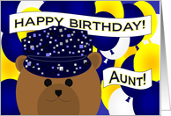 Aunt - Happy Birthday to Your Favorite Sailor! - Navy Enlisted or Officer card