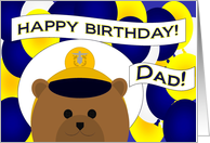 Dad - Happy Birthday to my Favorite Naval Officer! card