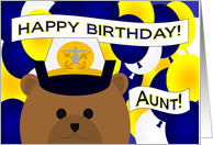 Aunt - Happy Birthday to my Favorite Naval Officer! card