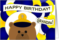 Grandpa - Happy Birthday to my Favorite Naval Officer! card