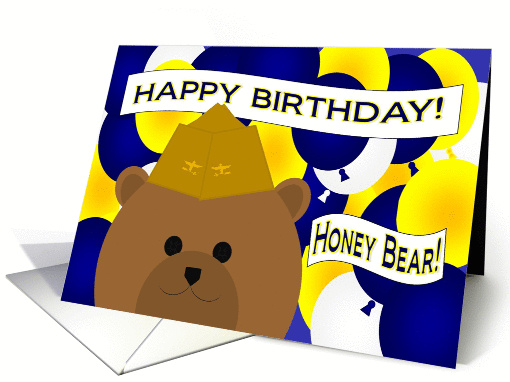 Honey Bear/Husband - Happy Birthday to My Favorite Naval... (1028237)