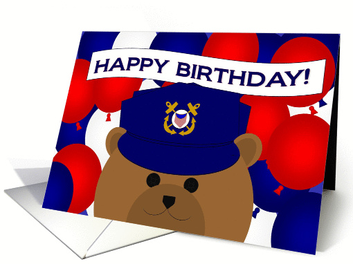Happy Birthday to My Favorite Coast Guardsman! - U.S. Coast Guard card