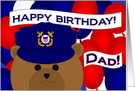 Dad -Happy Birthday to My Favorite Coast Guardsman! Coast Guard card