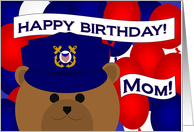 Mom -Happy Birthday to Favorite Coast Guardsman! card