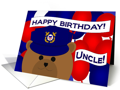 Uncle -Happy Birthday to Favorite Coast Guardsman! card (1028307)