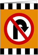 Wishing You No More U-Turns on Your Recovery card