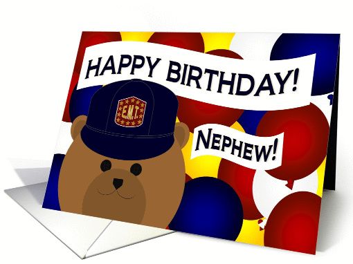 Nephew -Happy Birthday-Favorite Emergency Medical Technician card