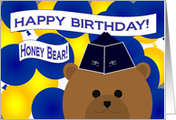 Honey Bear/Husband - Happy Birthday to My Favorite Air Force Officer! card