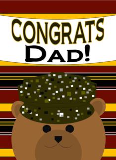 Dad - Congratulate Army Member on Any Army Award/Recognition