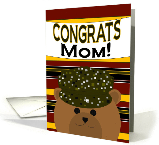 Congrats Mom! Promotion of Army Rank card (1043651)