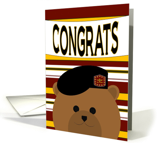 Congrats! Army Officer - Any Award/Recognition card (1043835)