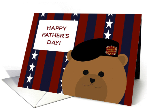 Wish Your All-American U.S. Army Officer Dad a Happy Father's Day card