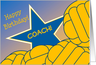 Wish a Water Polo Coach a Happy Birthday with Good Quote card