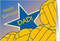 Wish Your Dad & #1 Water Polo Fan a Happy Birthday/Thank You card