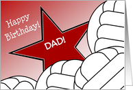 Wish Your Dad & #1 Volleyball Fan a Happy Birthday/Thank You card