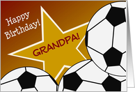 Wish Your Grandpa & #1 Soccer Fan a Happy Birthday/Thank You card