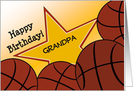 Wish Your Grandpa & #1 Basketball Fan a Happy Birthday/Thank You card