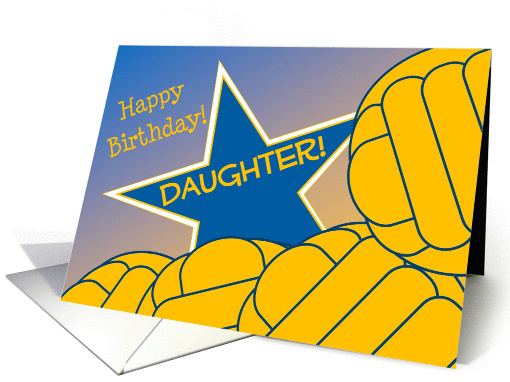 Wish Happy Birthday to Your Water Polo Player Daughter! card (1052763)