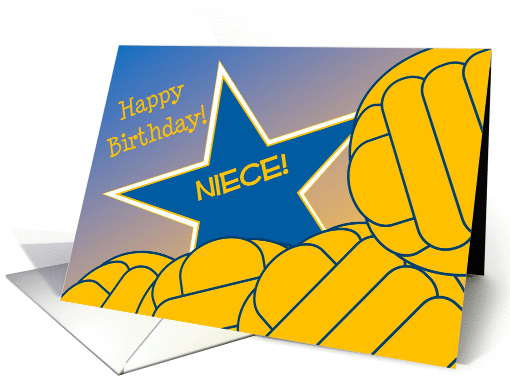 Wish Happy Birthday to Your Water Polo Player Niece! card (1052769)