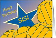 Wish Happy Birthday to Your Water Polo Player Sister! card
