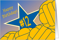 Wish Happy 12th Birthday to a Water Polo Star! card