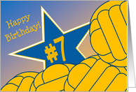 Wish Happy 7th Birthday to a Water Polo Star! card