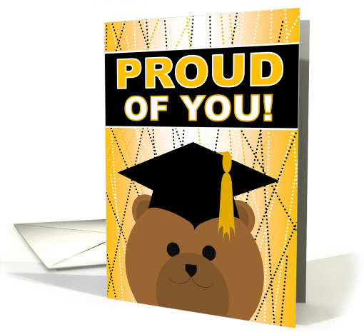 Compliment & Congratulate a Graduate Bear card (1058831)