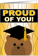 Compliment & Congratulate a Graduate Bear card