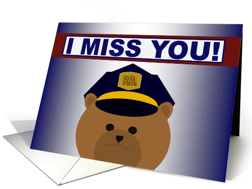 Police - Proud of You & I Miss You! card (1059669)