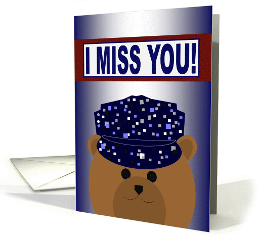 Navy Member - Proud of You & I Miss You! card (1059703)