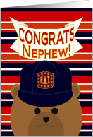 Nephew - Congrats Your Recognition/Award - E.M.T. Bear card
