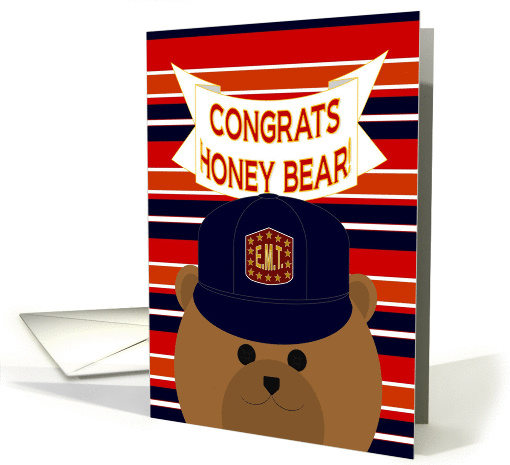 Honey Bear/Husband - Congrats Your Recognition/Award -... (1061211)