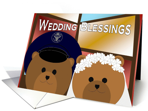 Wedding Blessings - Air Force Enlisted Groom & Civilian... (1067887)