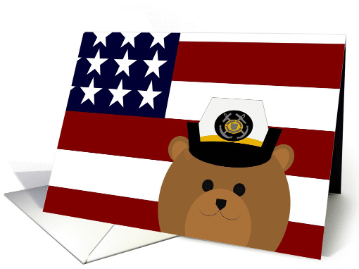 Thinking of My Favorite Coastie - Female Uniform Cap card (1075166)