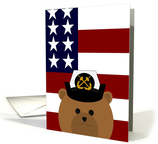 Thinking of My Favorite Navy Chief - Female card (1075176)