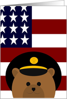 Thinking of My Favorite Army Enlisted - Male card