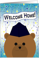 Welcome Home! Air Force - Enlisted Garrison Cap Bear card