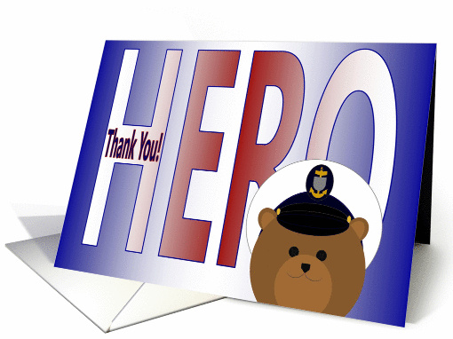 Thank You for Being My Hero - Dad - Coast Guard Chief card (1087170)