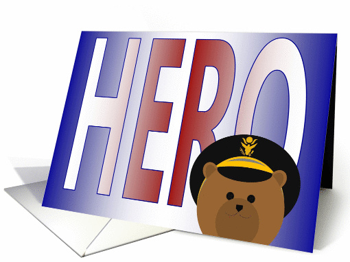 Memorial Day Card for Family of Fallen Hero - Army Officer/Male card