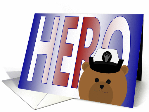 Happy Birthday to a Hero or Legend? - Navy Sailor/Female card