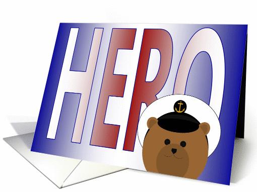 Happy Birthday to a Hero or Legend? - Navy Sailor/Male card (1096298)