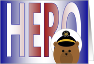 Happy Birthday to a Hero or Legend? - Coast Guard Enlisted/Male card