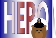 Happy Birthday to a Hero or Legend? - Coast Guard Chief/Male card