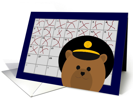 Calendar Counting Down the Days! - To Army Enlisted/Son card (1099688)